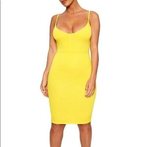 Yellow Tank Dress